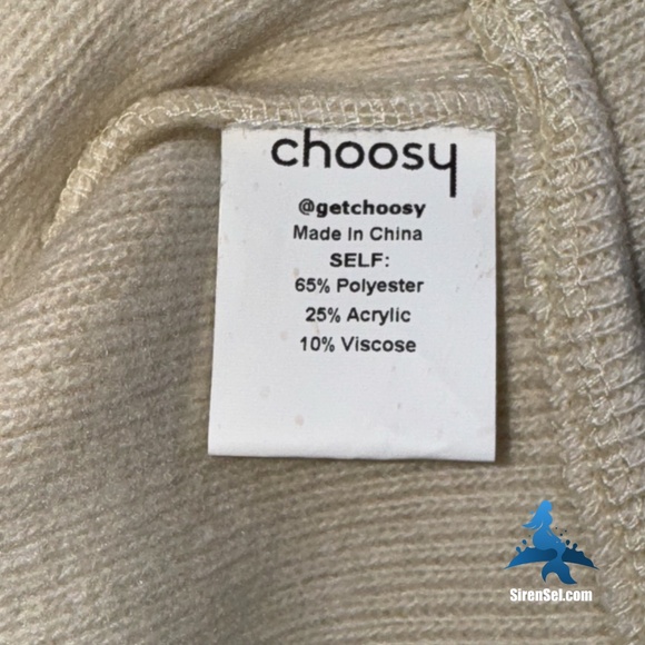 1158 NWT Choosy Elsa Crop Sweater – Size XS – Cream - Picture 9 of 12